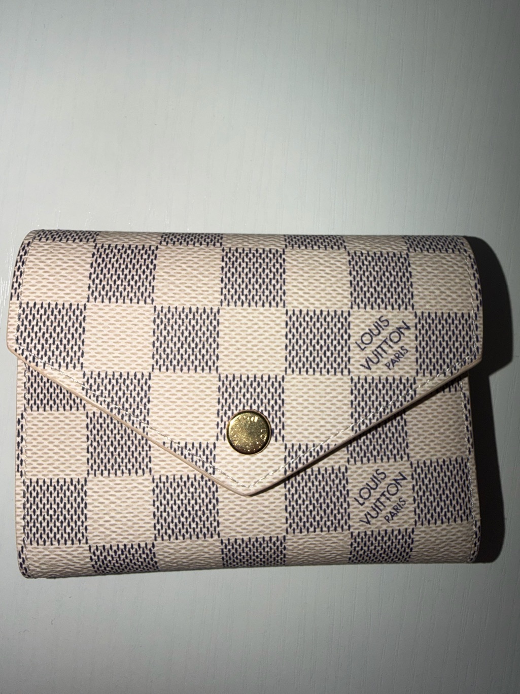 Louis Vuitton Victorine Wallet Damier Azur